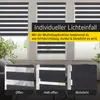Doppelrollo Fenster ohne Bohren 100x210cm schwarz Produktbild-Vorschau 7