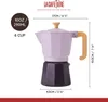 La Cafetière Kávovar na Espresso 6 šálků - Fialový Náhled obrázku produktu 3