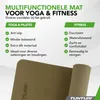 Tunturi Yoga Mat 8mm - Pilates mat - Extra dikke fitness Productafbeelding-voorbeeld 5