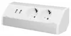 Orno Möbelsteckdose 2X2P+Z+Usb, Schuko Weiß-Silber Produktbild-Vorschau 1