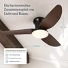 Ventilateur de Plafond 100cm avec Éclairage et Télécommande Voir les images du produit 4