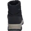 A rear view of a black boot. Produktbild-Vorschau