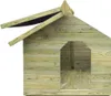 vidaXL Hundehütte mit öffnendem Dach Imprägniertes Produktbild-Vorschau 11