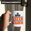 Trendation - Tasse Vatertag "Am Tag Vater Bei Nacht Gamer" Produktbild-Vorschau 4
