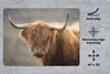 MuchoWow® Mauspad Mousepad Schottischer Highlander - Licht Produktbild-Vorschau 2