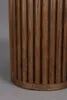 Dutchbone Arda Beistelltisch Rund 35 Travertin/ Holz Produktbild-Vorschau 4