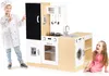 Ecotoys Drewniana kuchnia XXL z diodami LED i tablicą Podgląd zdjęcia produktu 2