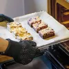 Grillhandschuhe, feuerfest, hitzebeständig bis 800℃/1472℉ Produktbild-Vorschau 5