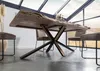 MASSIVMOEBEL24 | Tavolo da Pranzo 220x100x77  in legno di Anteprima dell’immagine prodotto 3