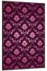 Wallario Wandbild Blumenmuster Damast in pink lila, Größe: Produktbild-Vorschau 2