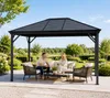 Sojag Pavillon Ventura 10x14 anthracite 296 x 423 x 261 cm Voir les images du produit 9