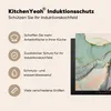 KitchenYeah© Herdabdeckplatte Gold - Marmor - Grün - Luxus Produktbild-Vorschau 6