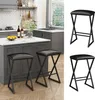 Set di 2 sgabelli da bar Vicco Vault Nero 40 x 64 cm 2 Anteprima dell’immagine prodotto 2