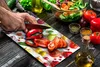 Planche à découper en verre Plaque de recouvrement pour Voir les images du produit 9
