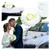 Décoration de voiture pour mariage Fleurs de mariage Voir les images du produit 1