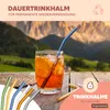 bremermann bunte Glasstrohhalme, gebogene Trinkhalme - 6 Produktbild-Vorschau 3