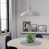 Eglo 96474 ALVEZ E27 Hängeleuchte Ø420mm Weiss Klar Produktbild-Vorschau 5