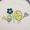 Baby Mix cestovní postýlka Vrabci, béžová Náhled obrázku produktu 2