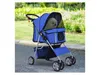PawHut Hundewagen Hundebuggy Pet Stroller Hunde Buggy mit 4 Produktbild-Vorschau 4