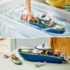 LEGO City Verfolgungsjagd im Polizeiboot  –  Spielset mit Produktbild-Vorschau 6