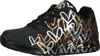 Baskets Femmes UNO-METALLIC LOVE 155523/BKGD noir/or de Voir les images du produit 94