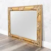 Eleganter Barock-Spiegel BESSA 80x60cm gold-antik Produktbild-Vorschau 3