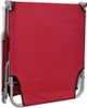 vidaXL Chaise longue pliante Acier revêtu par poudre Rouge Voir les images du produit 4