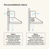 Klarstein digestor, digestor 60 cm, recirkulačný/odsávací Náhľad obrázku produktu 3