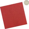 Stewo Linen, Rot, Papier, Einfarbig, 330 mm, 330 mm, 20 Produktbild-Vorschau 2