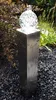 Säulenbrunnen 100 / 20 cm eckig Edelstahl matt gebürstet Produktbild-Vorschau 4