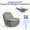 Fauteuil de relaxation ovale FLEXISPOT XC6 avec couverture, Voir les images du produit 3