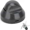 A dark gray dough protector and a silver blade attachment are shown against a white background. Produktbild-Vorschau