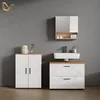 Mobiletto bagno Livinity Ronco Bianco lucido/oro power oak Anteprima dell’immagine prodotto 2