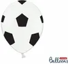 Palloncini 30cm calcio set di 6 palloncini bianchi/neri Anteprima dell’immagine prodotto 4