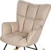 A close-up studio shot of a rocking chair. Náhled obrázku produktu