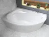 Baignoire d'angle 160x100 droite avec revêtement en Voir les images du produit 3