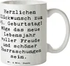 Mr. & Mrs. Panda Kaffeetasse Spruch 45. Geburtstag Freude - Produktbild-Vorschau 1