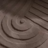 Volero - Dywan nieregularny - Flowy Wavy Taupe - 80x150 cm Podgląd zdjęcia produktu 5