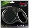 The image shows the packaging of a Flexi New Classic retractable dog leash. Produktbild-Vorschau