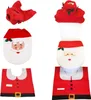 3-teiliges Toilettensitzset mit Weihnachtselfen-Motiv und Produktbild-Vorschau 1