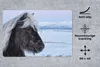 MuchoWow® Schreibtischunterlage Pferd - Schnee - Island Produktbild-Vorschau 2