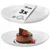KADAX Assiettes à dessert 19 cm en lot de 3, assiettes Voir les images du produit 1