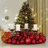 Lot de 77 boules de Noël rouge Décorations pour sapin en Voir les images du produit 3