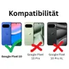 A collage of three phone models with compatibility indicators. Produktbild-Vorschau