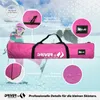 Lyžiarsky vak 120 cm pre deti ružový Náhľad obrázku produktu 3