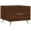 Couchtisch Braun Eichen-Optik 50x50x40 cm Holzwerkstoff Produktbild-Vorschau 1