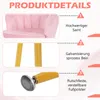Loungesessel Sessel Weicher Samt Armlehnstuhl Relaxsessel Produktbild-Vorschau 3