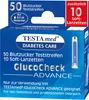 Testamed Glucocheck Advance 50 Teststr.m.10 Lanz. 1 P Produktbild-Vorschau 3