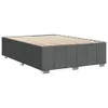 vidaXL Bettgestell ohne Matratze Dunkelgrau 140x200 cm Produktbild-Vorschau 6