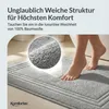 Komfortec Badvorleger Set 2 Teilig, Frottee Duschvorleger, Produktbild-Vorschau 2